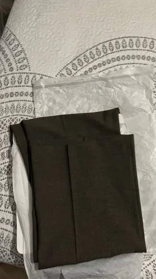 Pantalón de traje gris