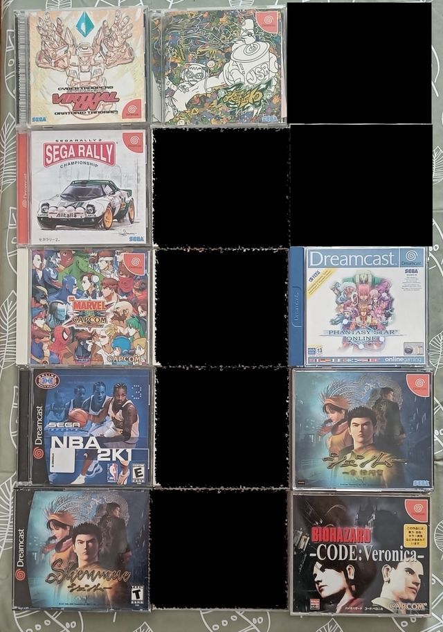 Dreamcast Giochi Rari (Virtual Fighter 3, Sega Ral