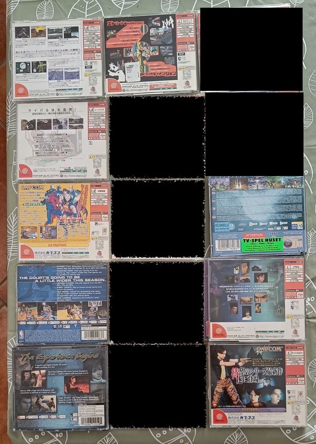 Dreamcast Giochi Rari (Virtual Fighter 3, Sega Ral