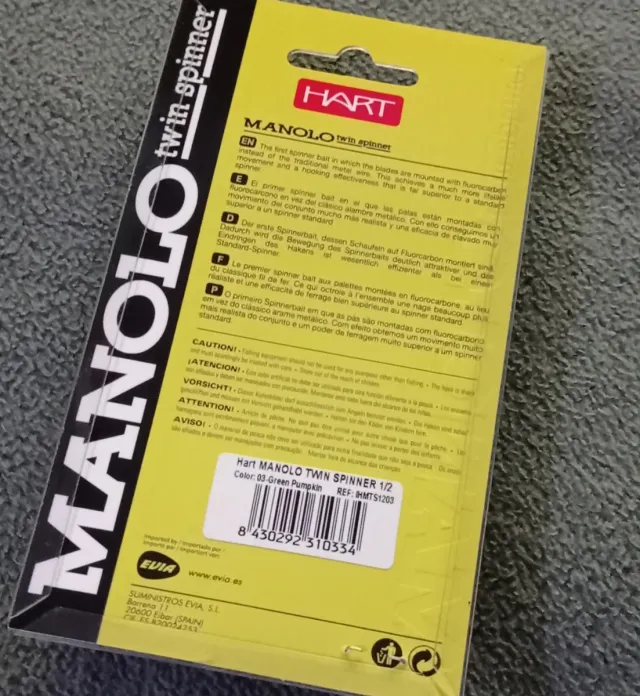Spinnerbait MANOLO HART Longas, Tarazona, SEÑUELO