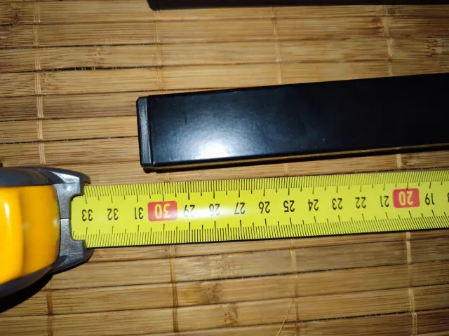 Patas Móveis Metálicas Pretas (4un)