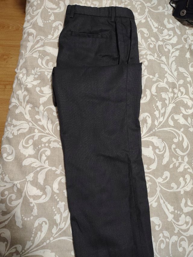 Pantalón de tela Adolfo Domínguez negro