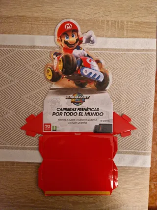Cartel Mario Kart World Nintendo