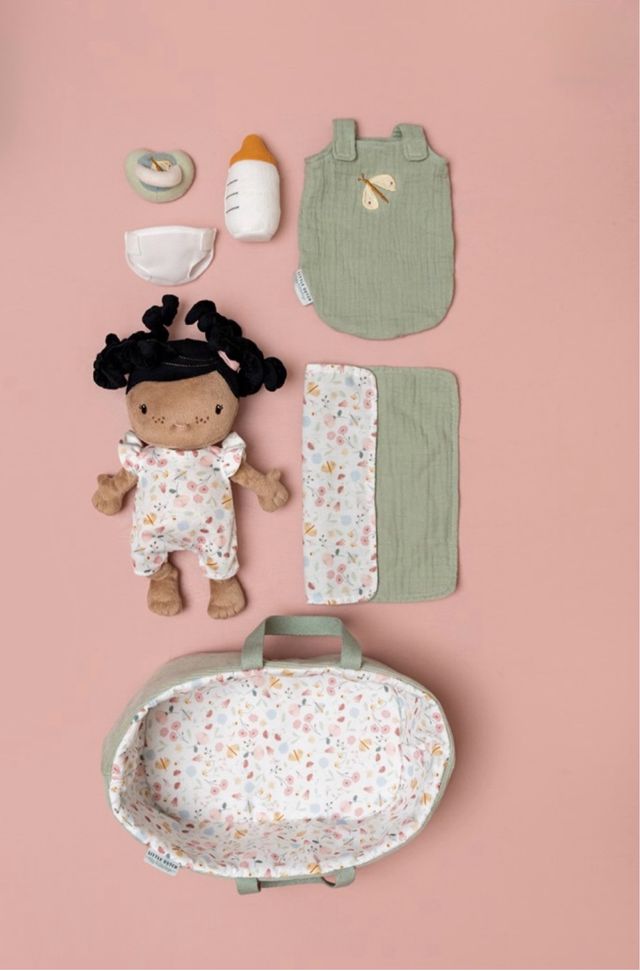 Muñeca Little Dutch blandita con accesorios