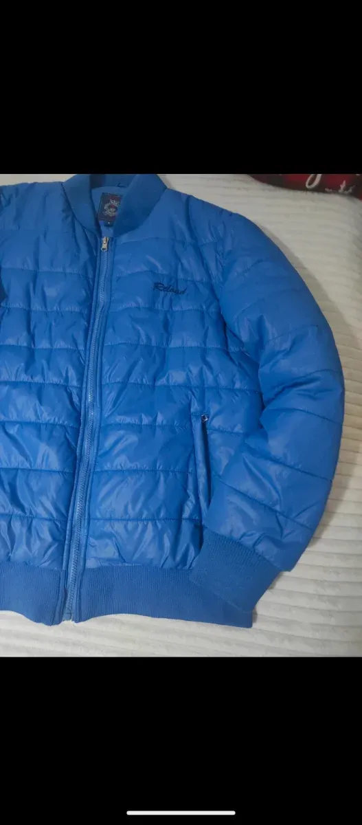 Chaqueta  acolchada azul