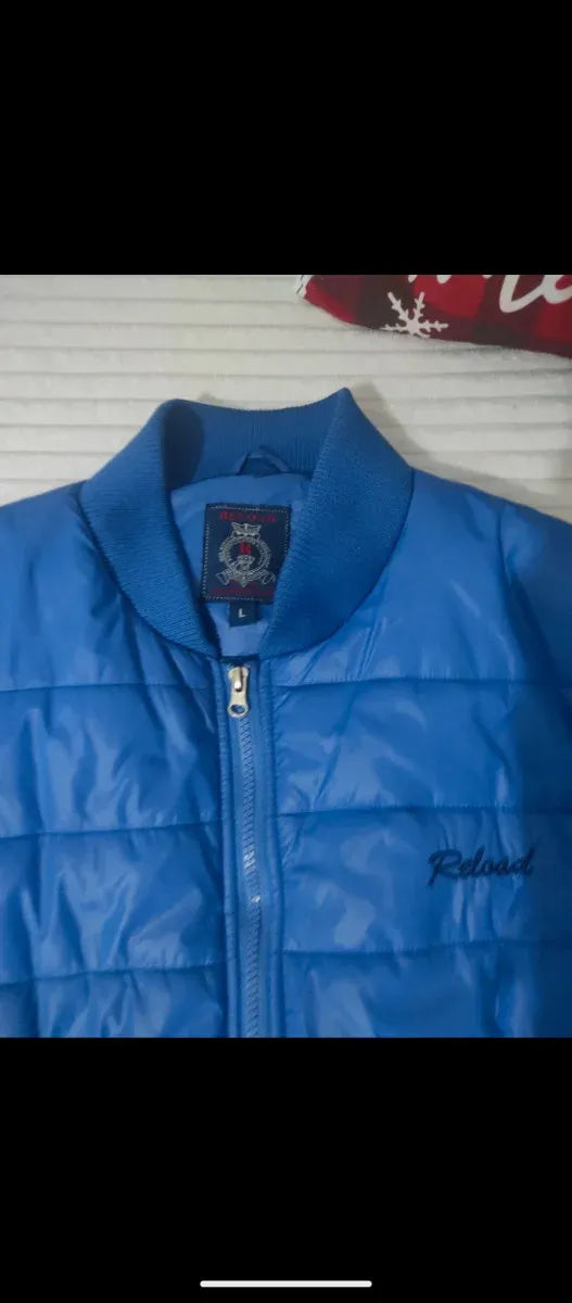 Chaqueta  acolchada azul