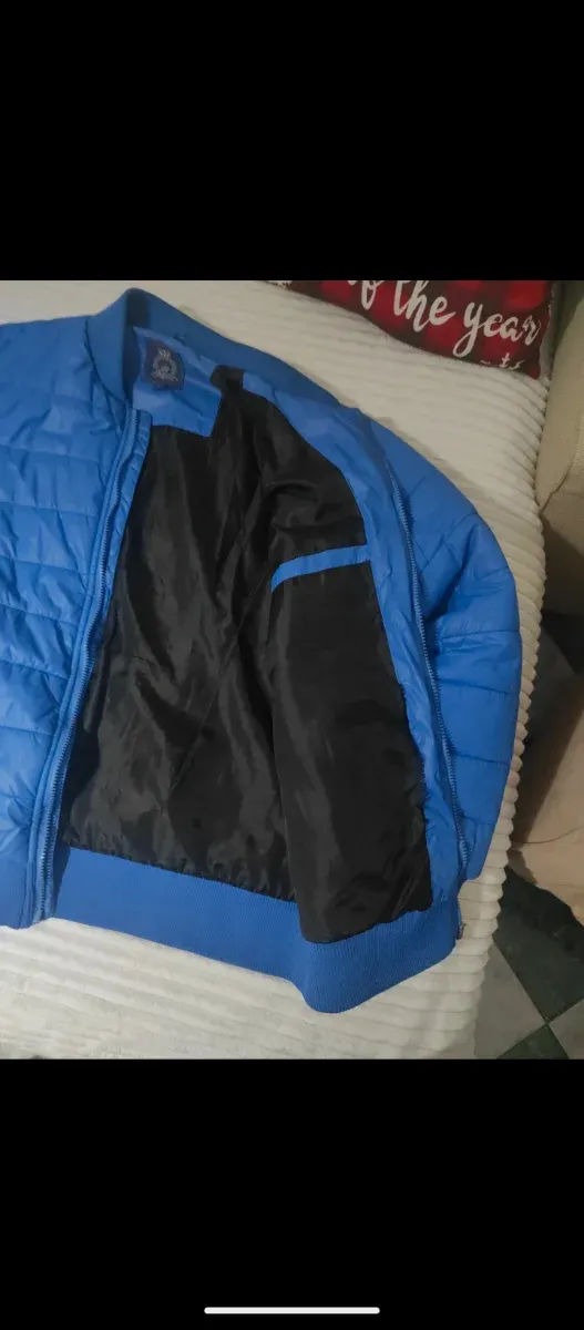 Chaqueta  acolchada azul