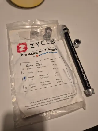 Eje Pasante Zycle Boost Rodillo