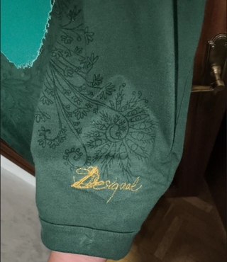 Camiseta Desigual Corazón Brillante Talla L