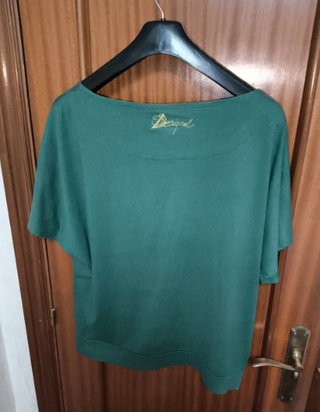 Camiseta Desigual Corazón Brillante Talla L