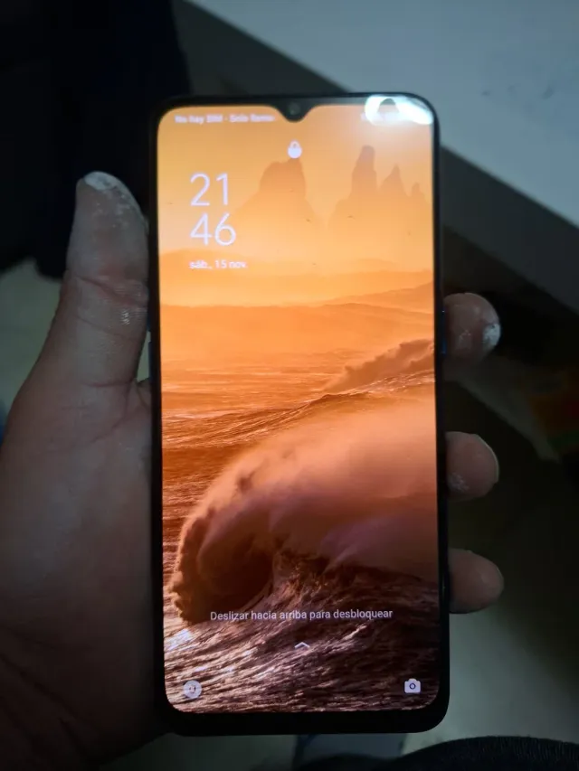 Oppo A91 Negro/Azul Marino