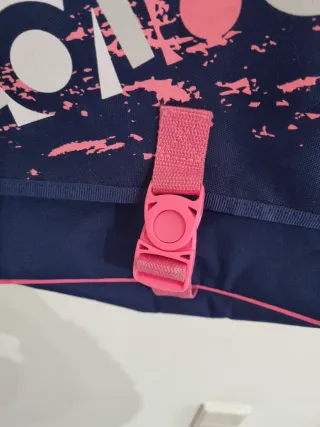 Bolso bandolera Adidas azul y rosa