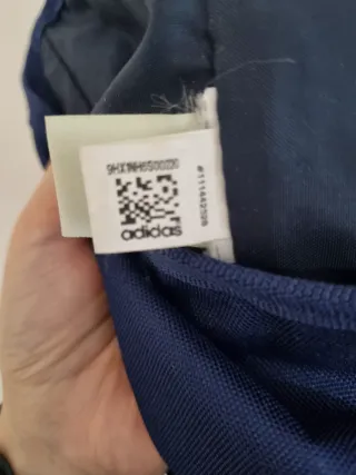 Bolso bandolera Adidas azul y rosa