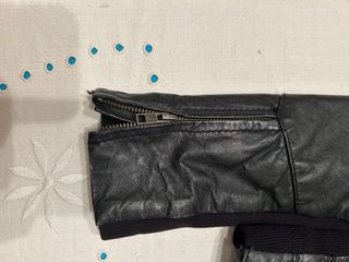 Cazadora Piel Mango Talla S