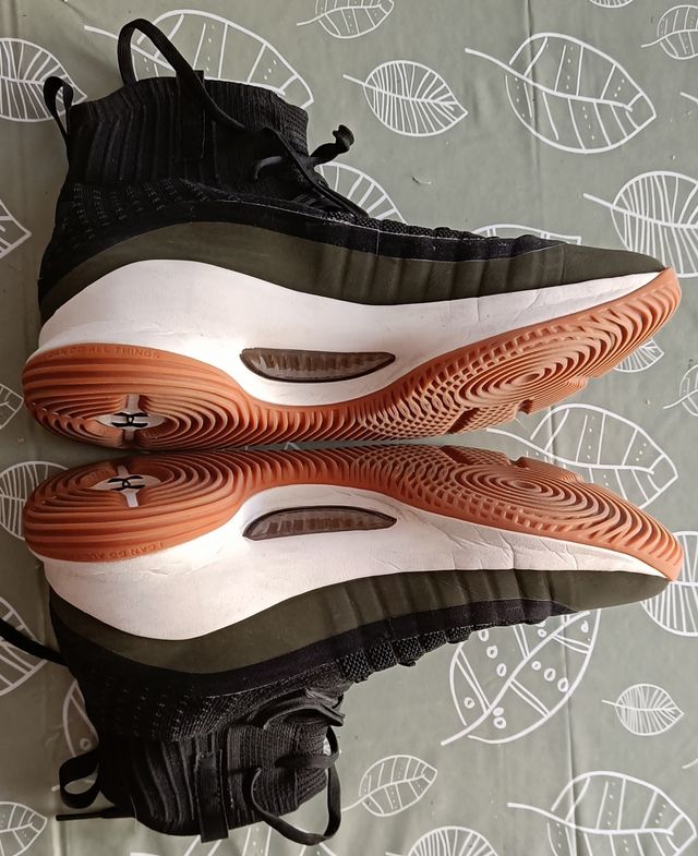 Under Armour Curry 4 Nero/Verde