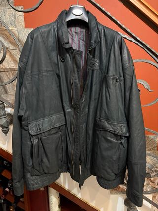 Giubbino in vera pelle vintage