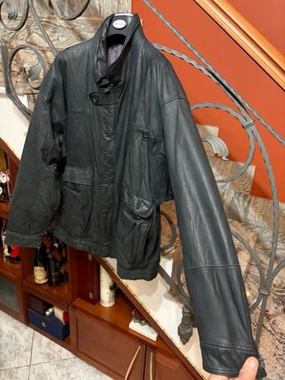 Giubbino in vera pelle vintage