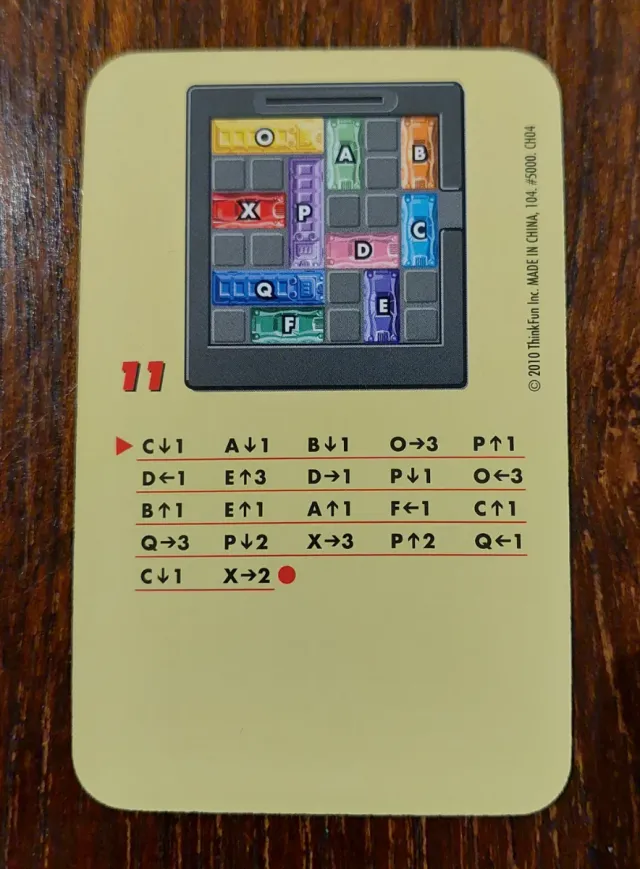 Juego de logica Rush Hour marca "Thinkfun" +8 años