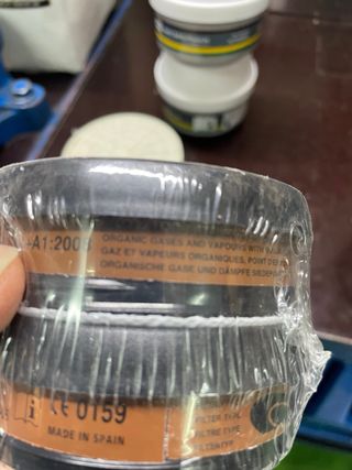 Filtros para máscaras de protección