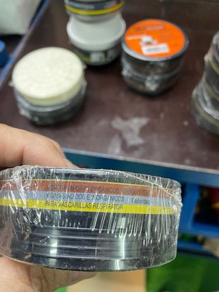 Filtros para máscaras de protección