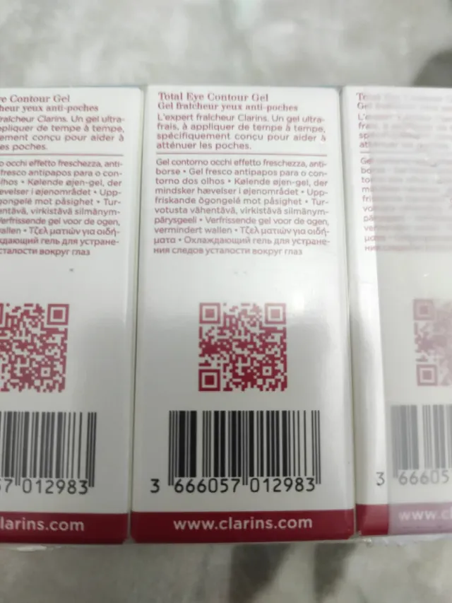 Clarins Total Eye Contour Gel 30ml