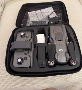 Dron Eomvy Airplus GPS Negro/Gris