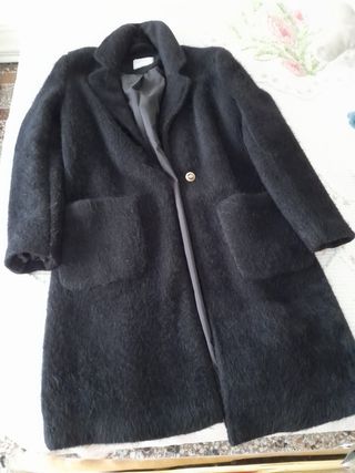 Cappotto Nero Nero & Nylon Taglia L