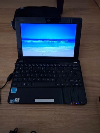 Mini portátil Asus Eee PC Negro