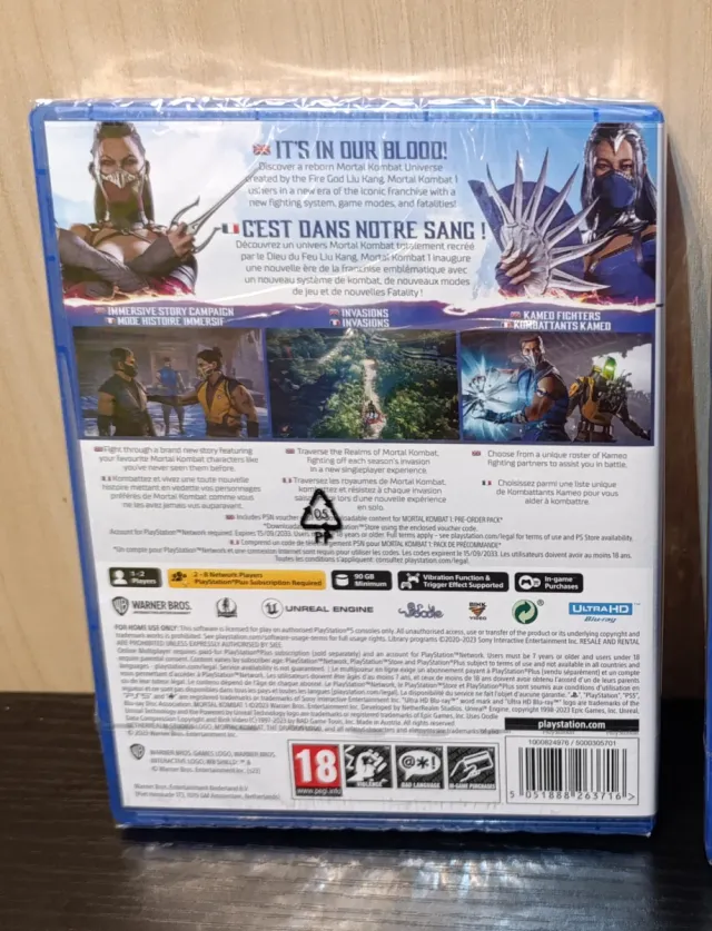 Mortal Kombat 1 PS5 (CON PRECINTO)