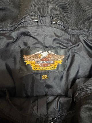 Chaqueta y pantalón Harley Davidson  negro/rojo