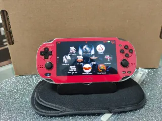 PS Vita OLED Rosso 128GB con schermo nuovo