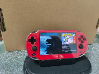 PS Vita OLED Rosso 128GB con schermo nuovo
