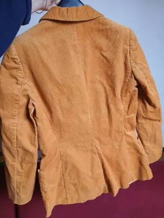 Blazer in velluto a coste