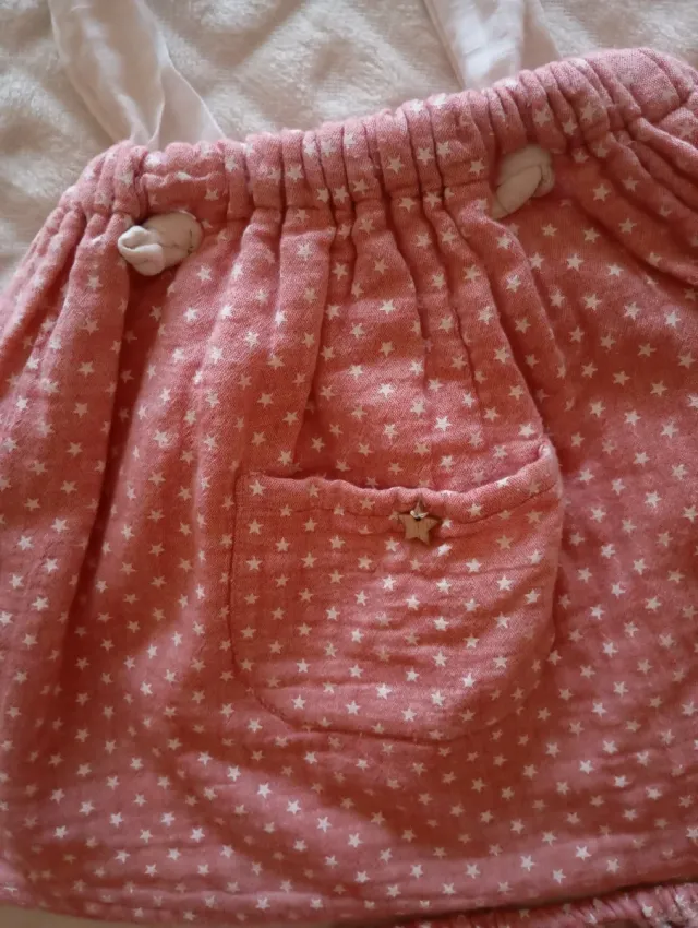 Vestido y braguita Paloma de la O 2 años