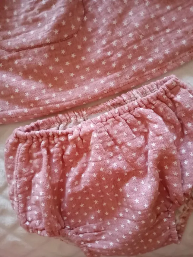 Vestido y braguita Paloma de la O 2 años