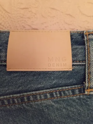 Pantalón vaquero Mango mujer