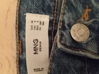 Pantalón vaquero Mango mujer