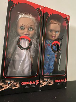 2 Bonecos Chucky e Tiffany Child's Play 3