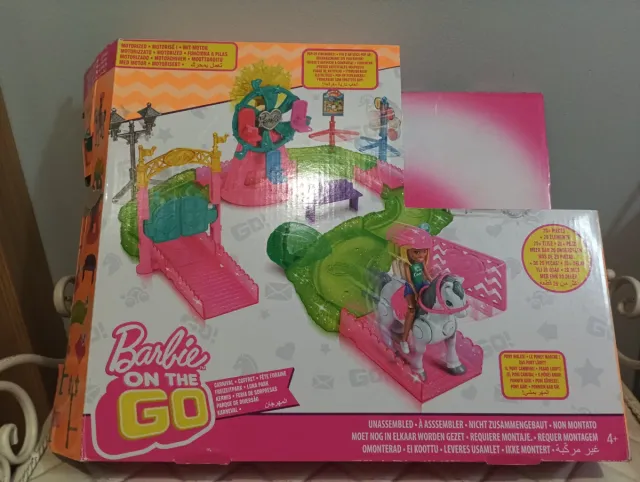 Barbie On The Go Pony y Feria sin estrenar