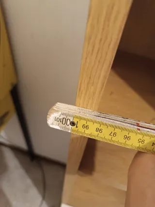 Libreria Armadio Legno e Bianco