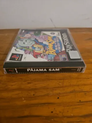 Jogo PS1 Pajama Sam PAL UK black label