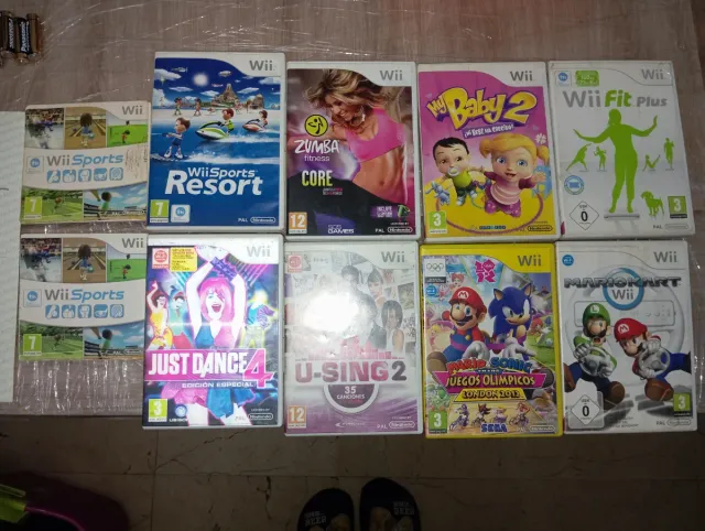 Lote Videojuegos Wii