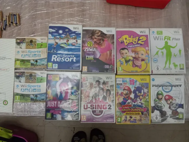Lote Videojuegos Wii