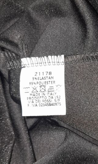 Vestido fiesta mujer negro brillos