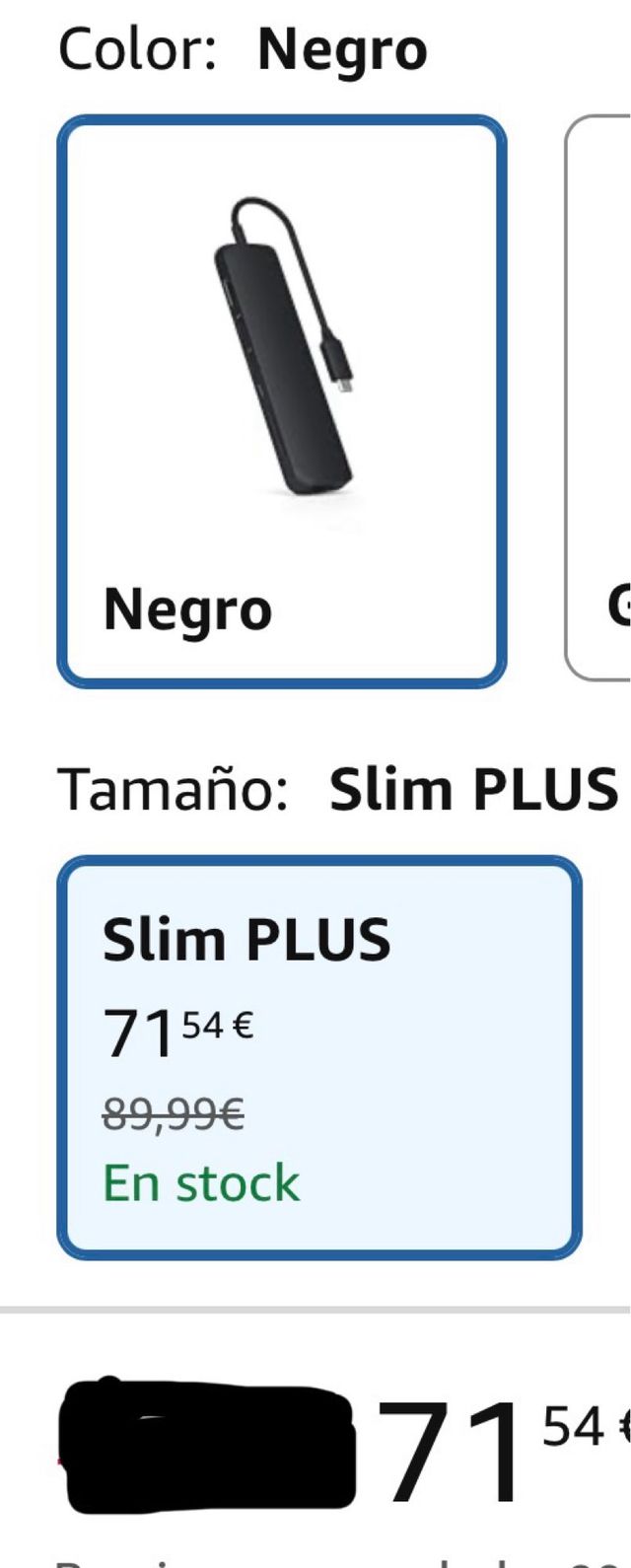 Hub USB C 7 en 1 Slim