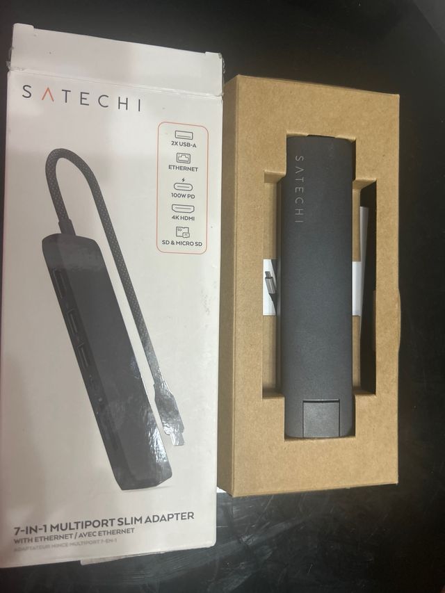 Hub USB C 7 en 1 Slim