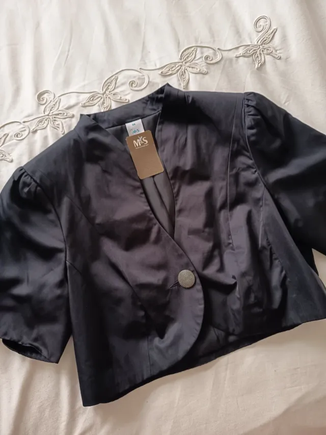 Bolero fiesta M&S negro talla 44