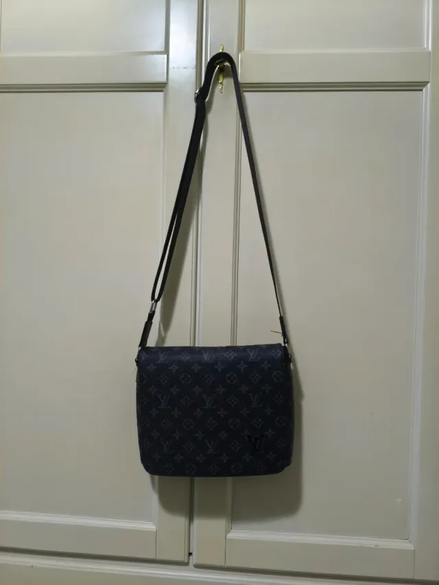 Tracolla Louis Vuitton Nera/Grigia