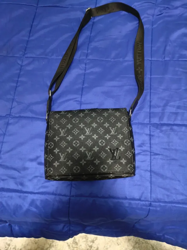 Tracolla Louis Vuitton Nera/Grigia