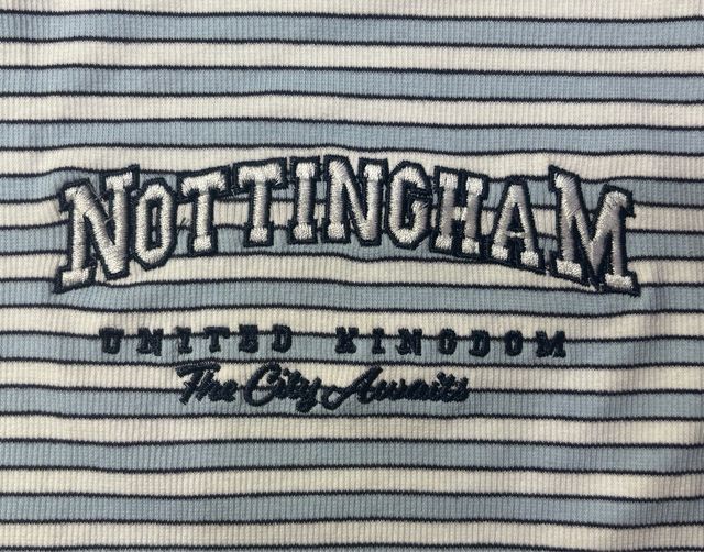 Maglietta Lefties Taglia S Righe Blu e Bianco